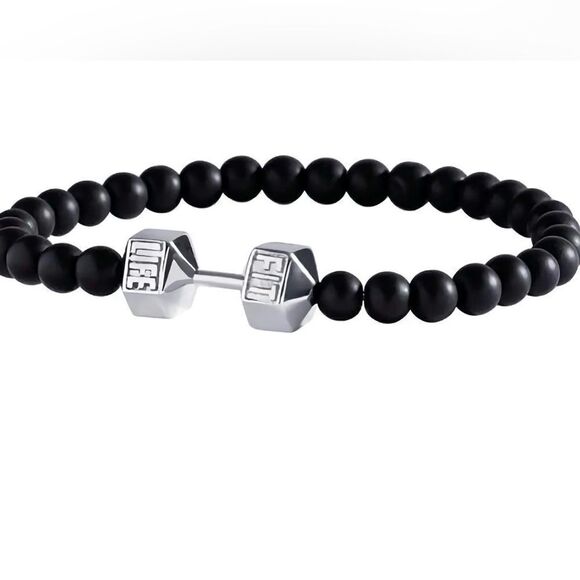 fit life Other - Fit life SILVER DUMBBELL BRACELET